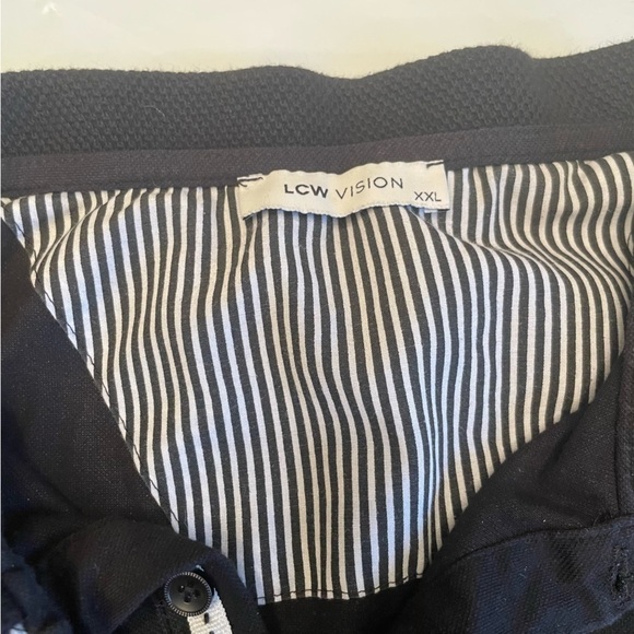 ⚫ Men’s XXL Black Polo by LCW Vision ⚪ - Picture 7 of 8